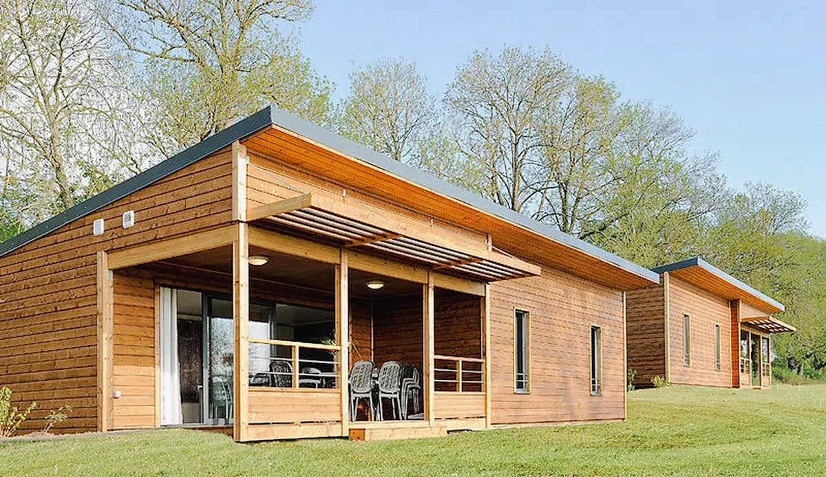 demeures du lac terrasse chalets