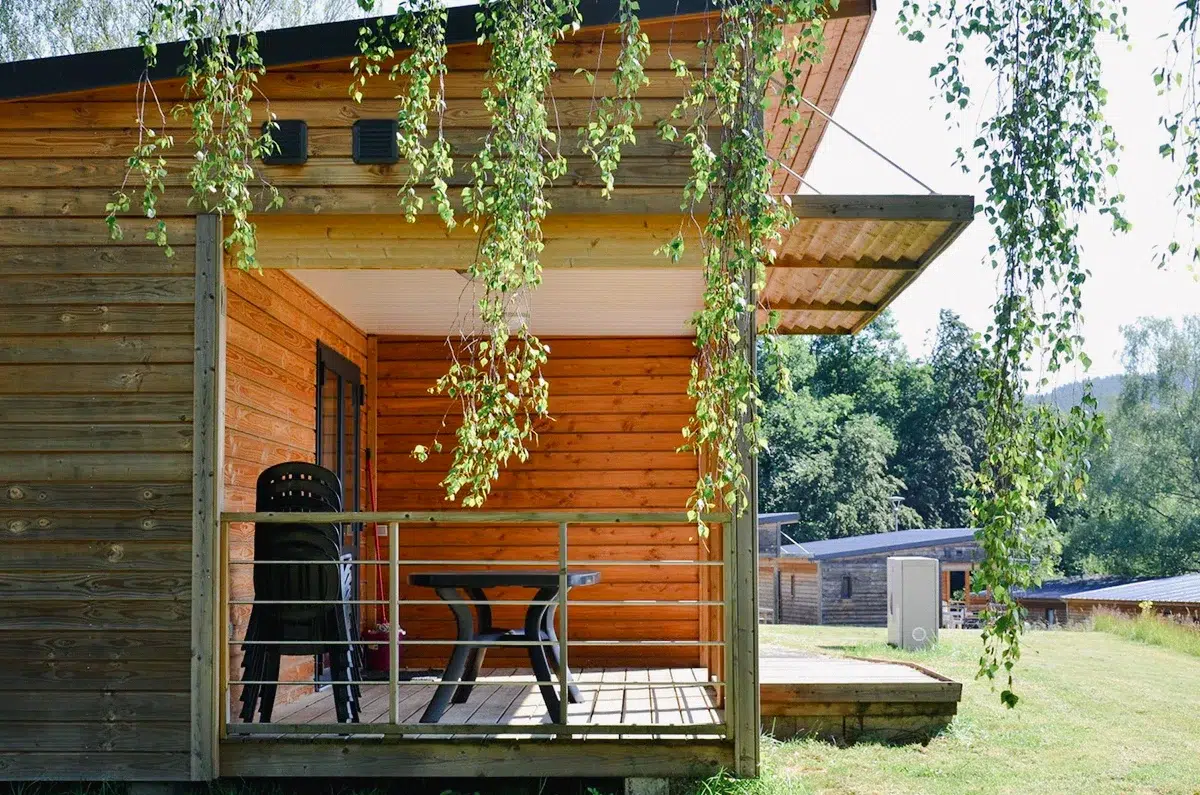 terrasse chalets auvergne