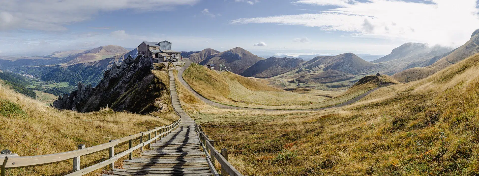 vue panoramique auvergne